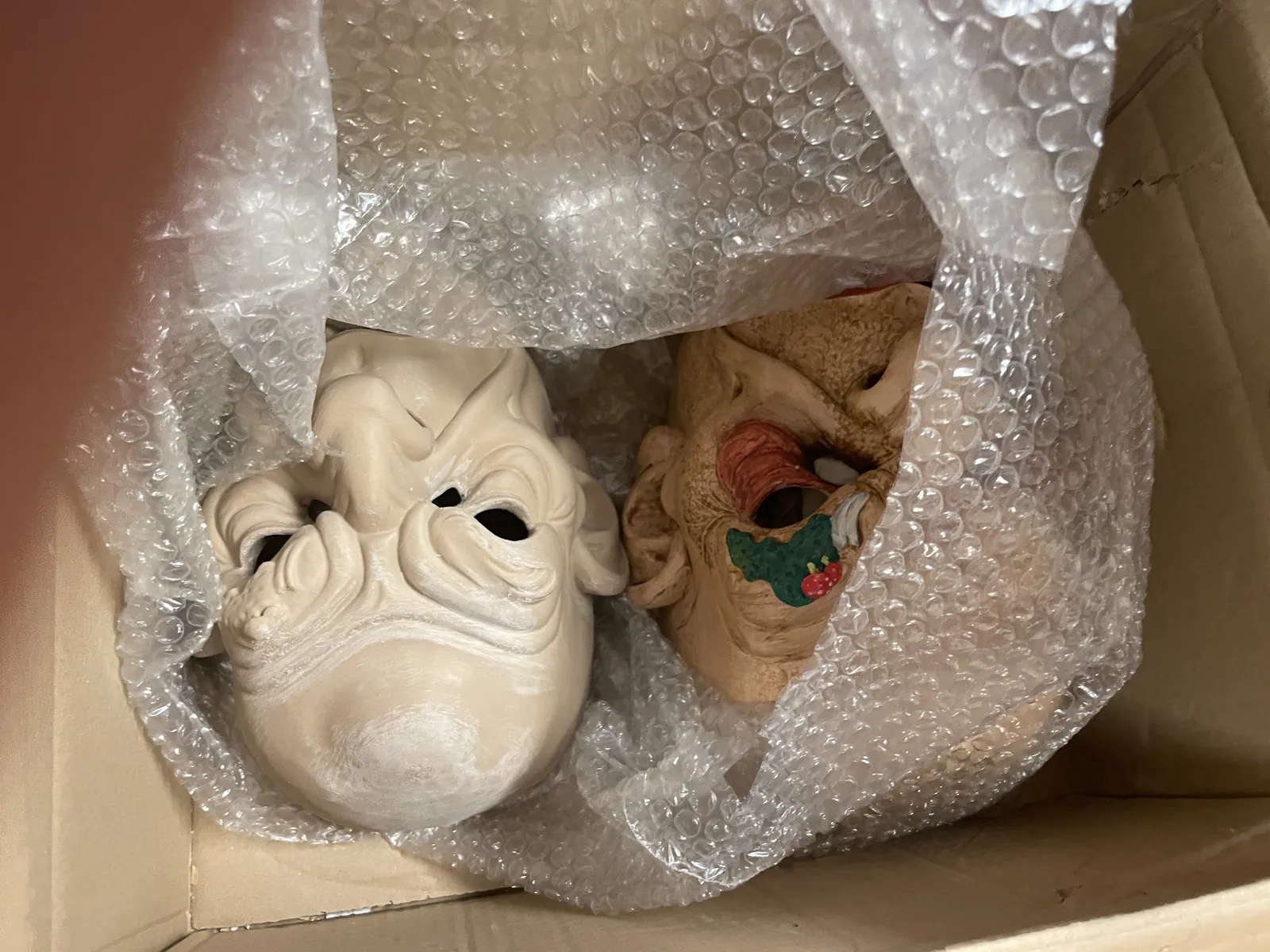 Gedruckte Teile sicher verpackt für den Versand